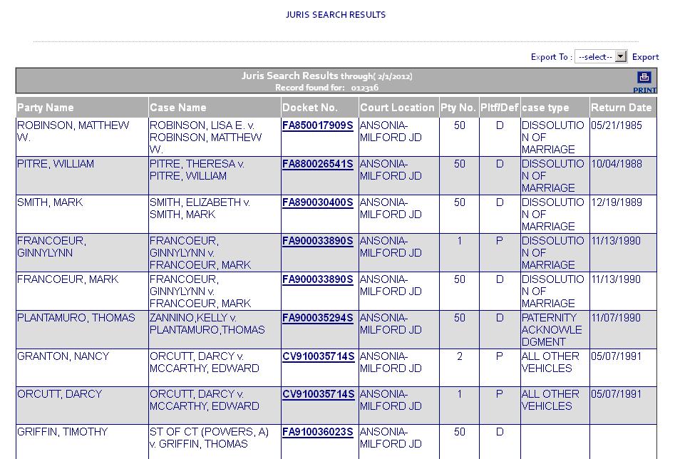 Docket Example vlr.eng.br